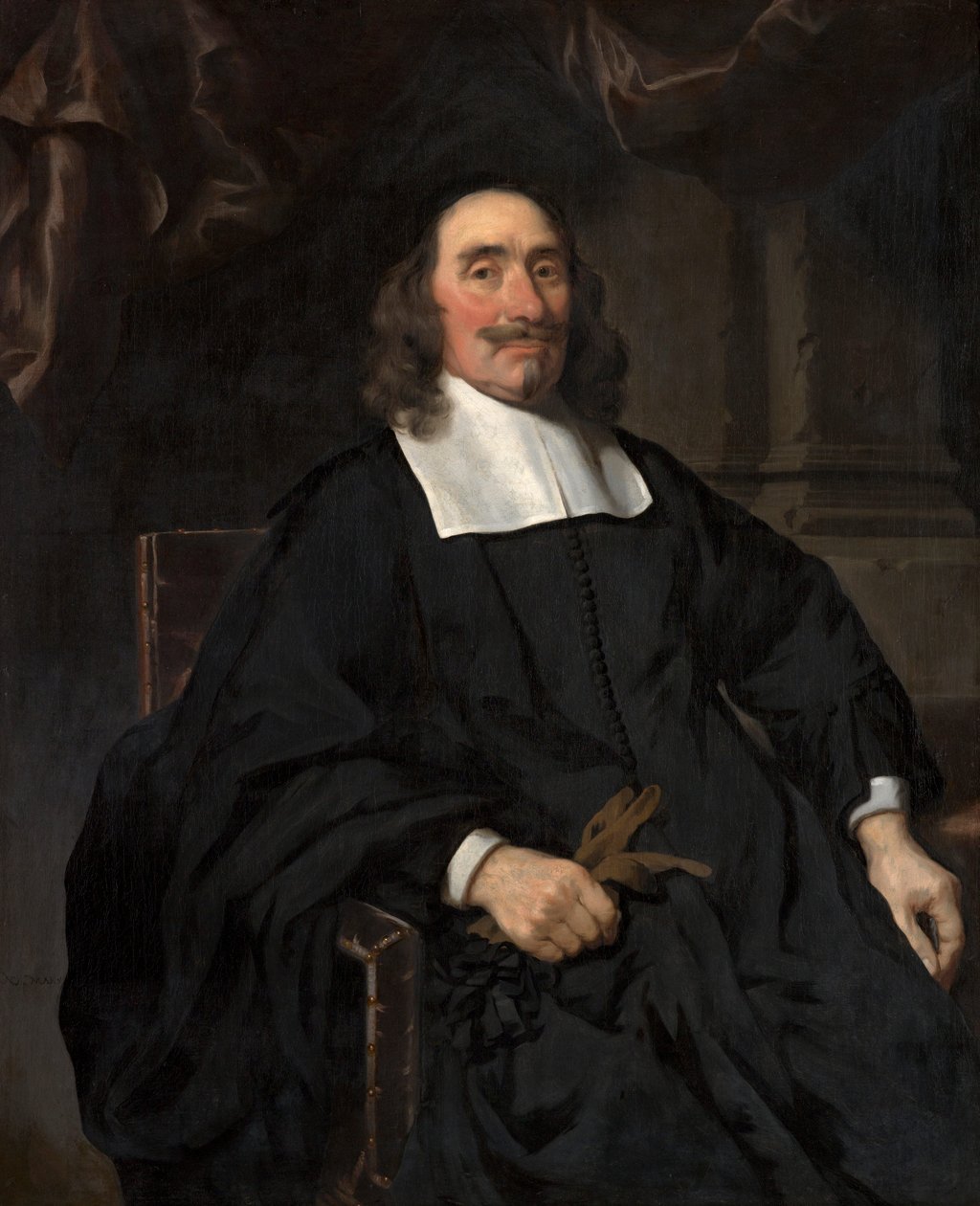 Egy úr portréja alkotó: Nicolaes Maes