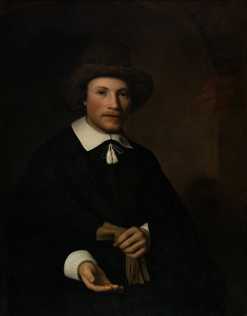 Egy férfi portréja alkotó: Nicolaes Maes