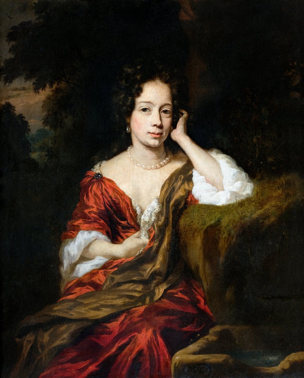 Női portré, 1680 alkotó: Nicolaes Maes