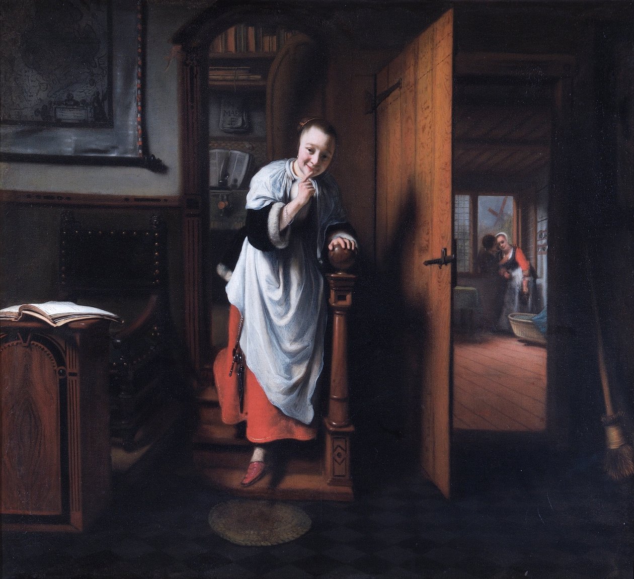 A lehallgató alkotó: Nicolaes Maes