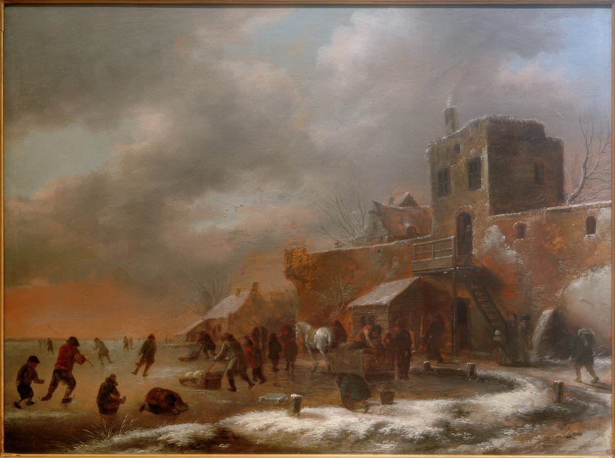 Jég élvezet alkotó: Nicolaes Molenaer