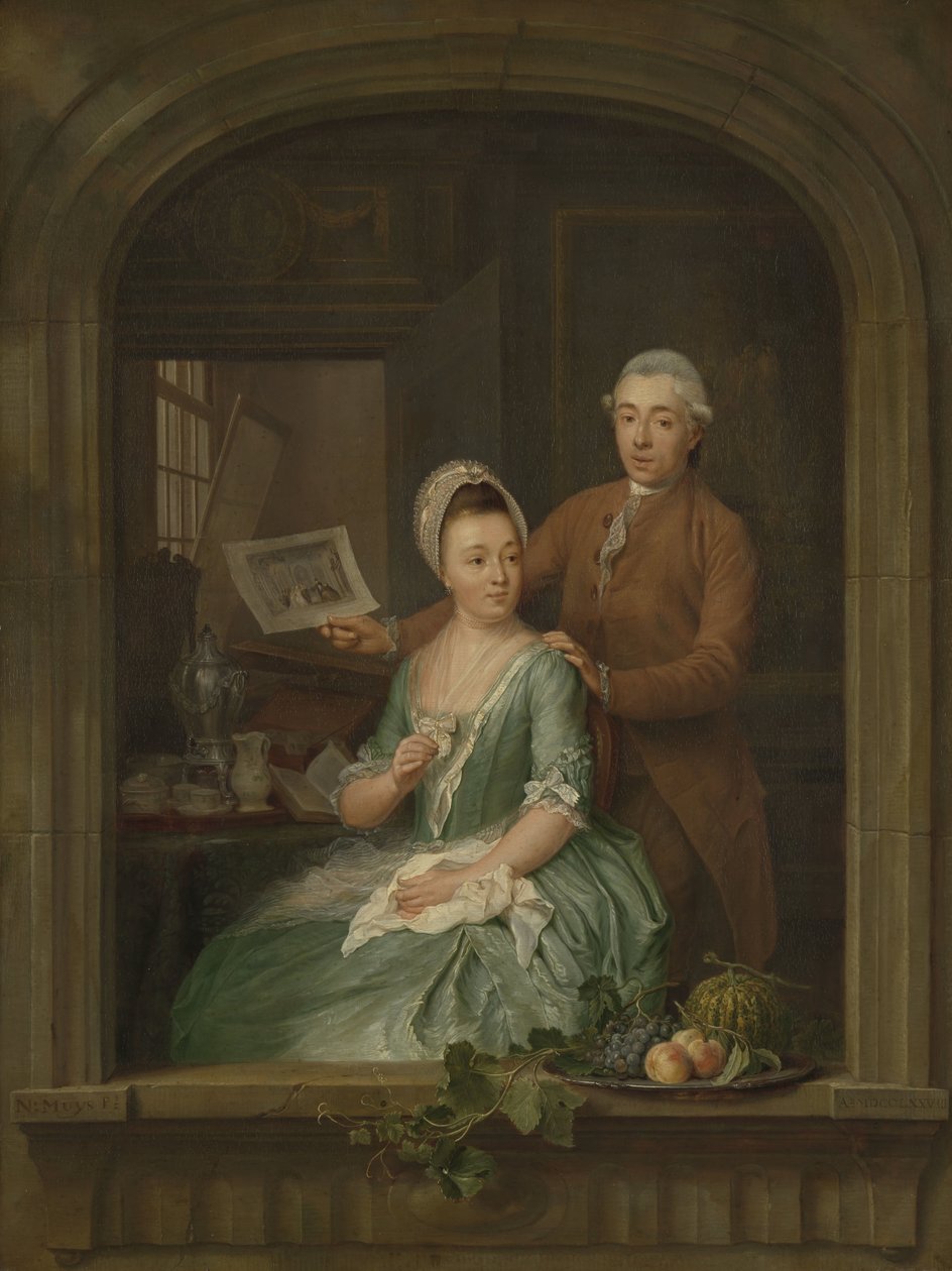 Robert Muys és felesége, Maria Nozeman portréja Robert Muys és felesége, Maria Nozeman portréja alkotó: Nicolaes Muys