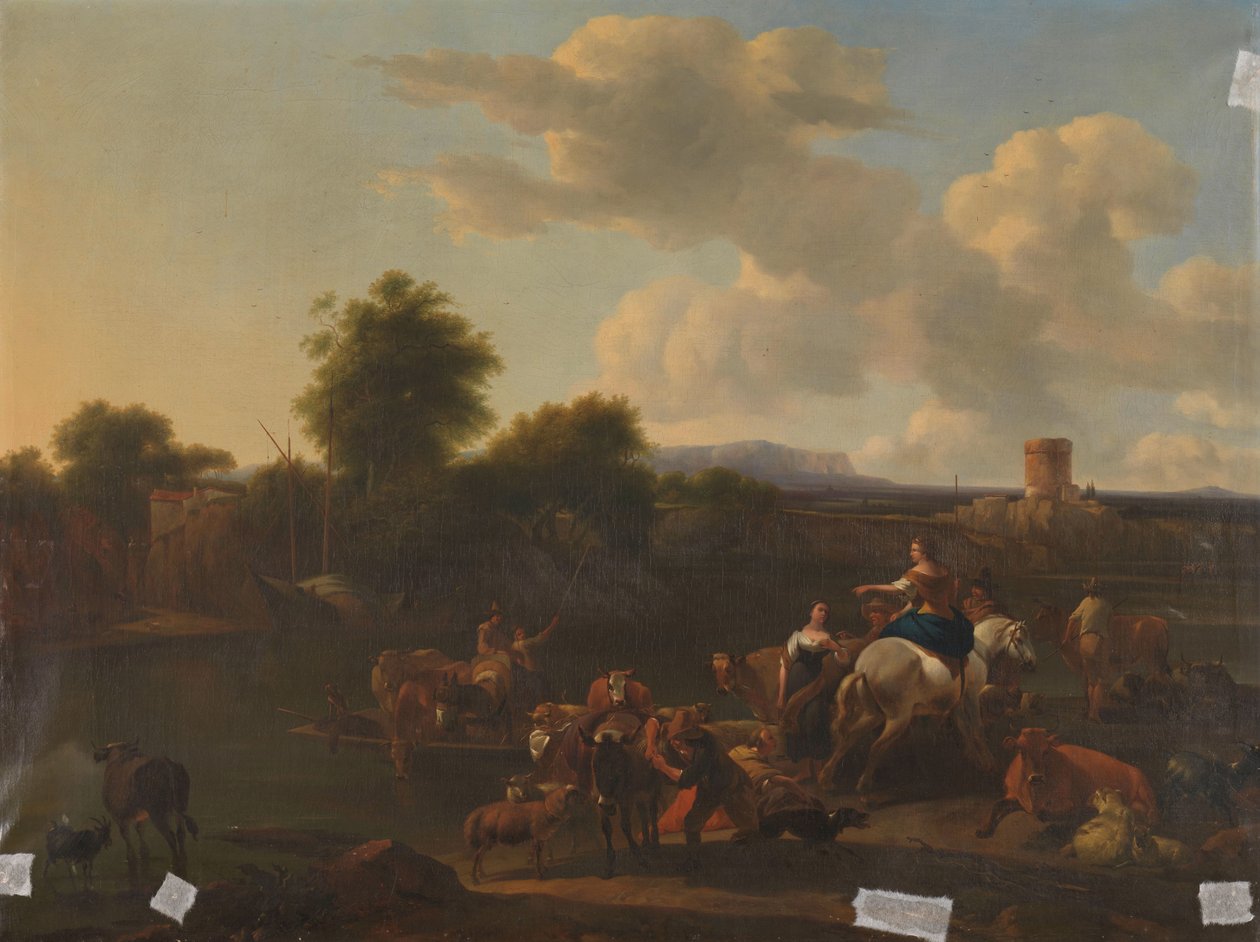 A marhakomp alkotó: Nicolaes Pietersz Berchem (copy after)