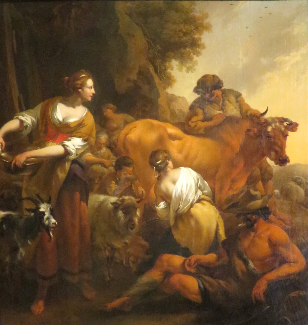 Pásztori jelenet alkotó: Nicolaes Pieterszoon Berchem