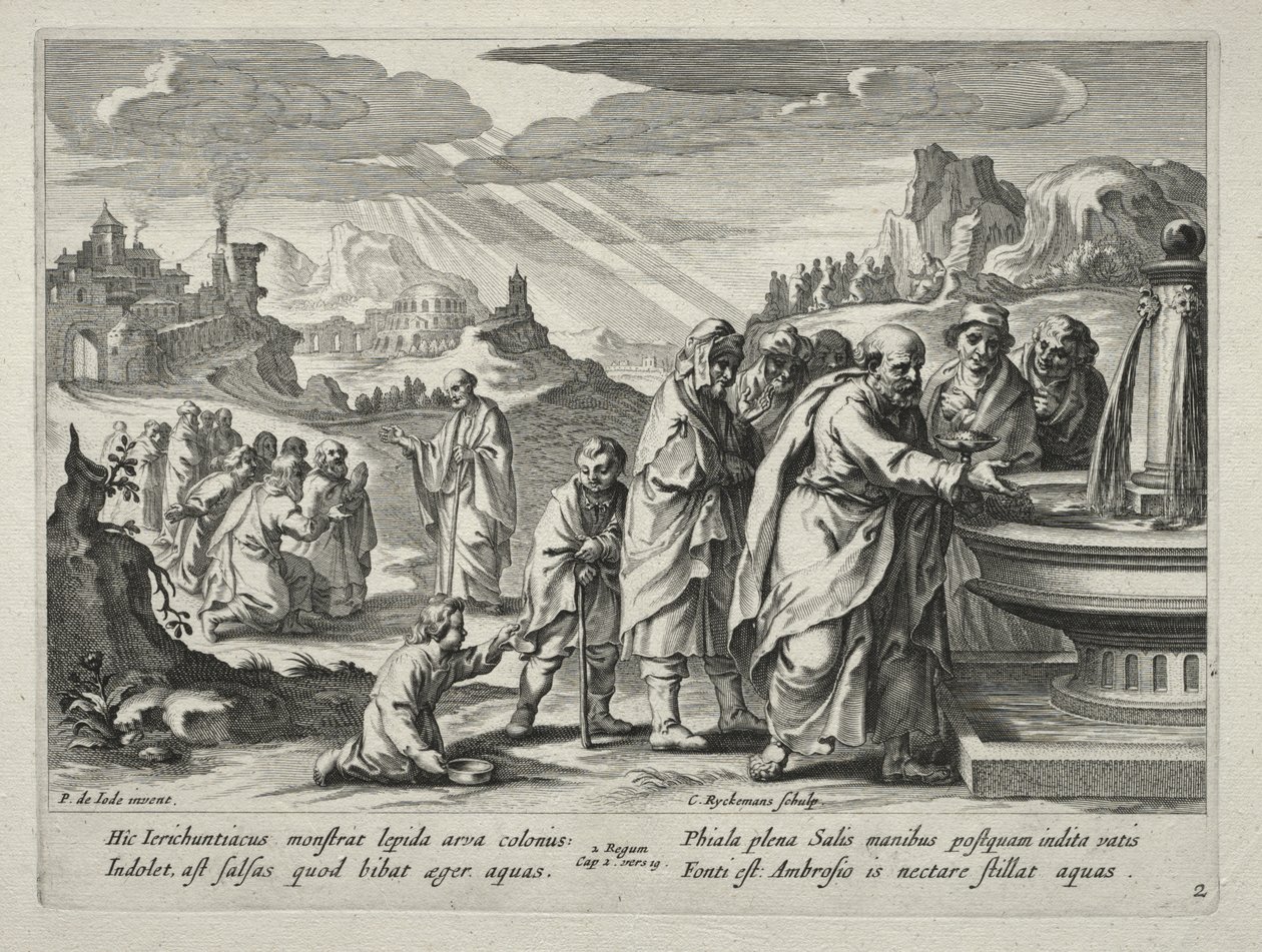 Elizeus története alkotó: Nicolaes Rijckmans