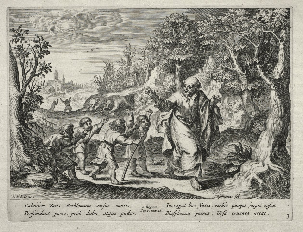 Elizeus története alkotó: Nicolaes Rijckmans