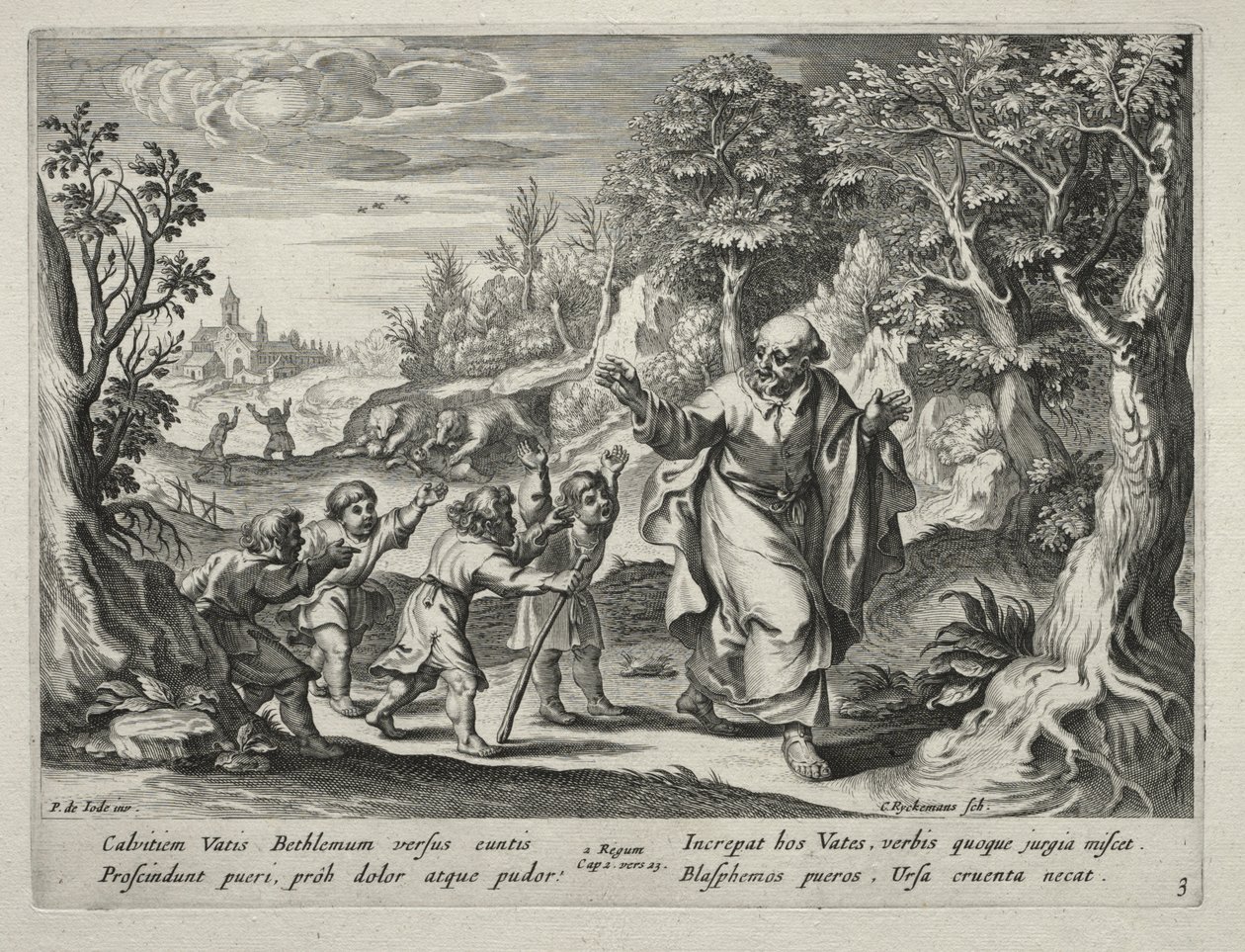 Elizeus története, 1643. alkotó: Nicolaes Rijckmans