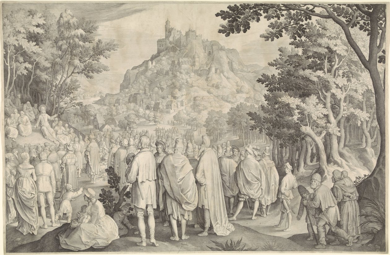 Hegyi beszéd alkotó: Nicolaes de Bruyn