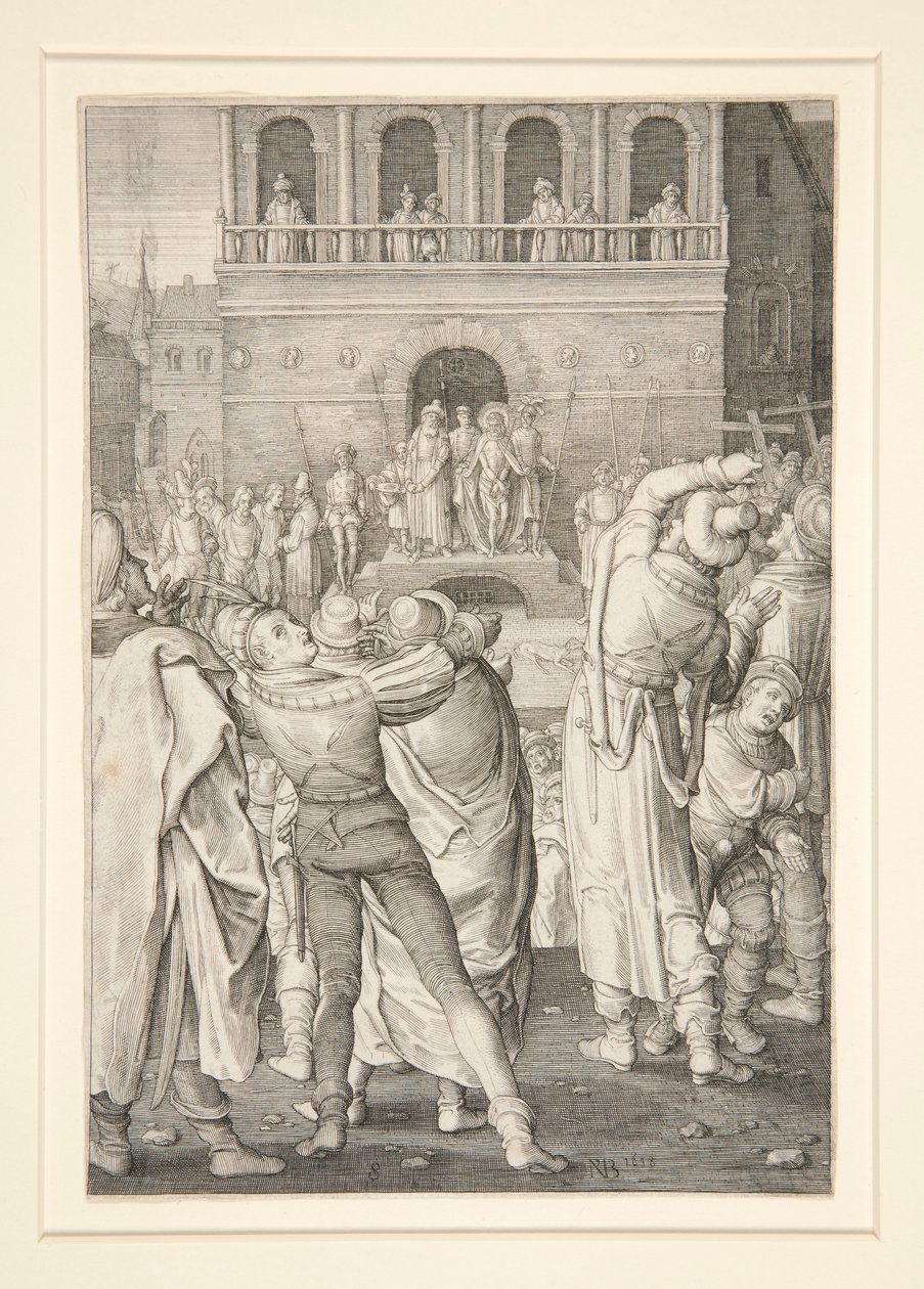 Krisztus megmutatva az embereknek (Passion sorozat) alkotó: Nicolaes de Bruyn