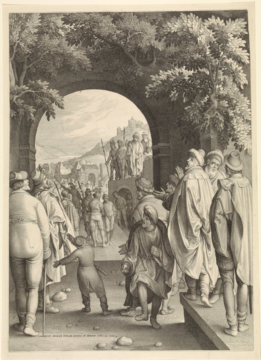 Ecce Homo Krisztus szenvedése (sorozat címe) alkotó: Nicolaes de Bruyn