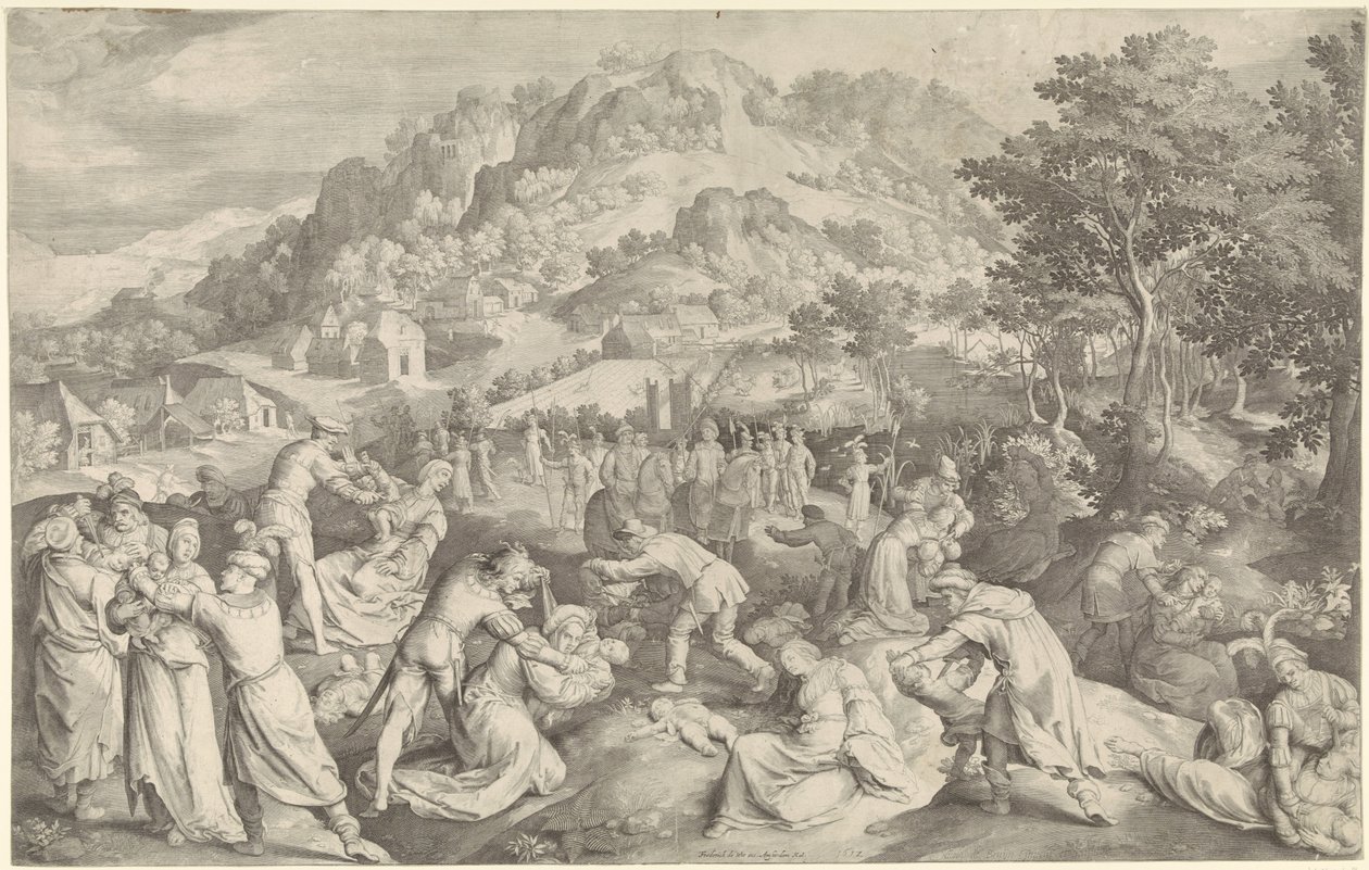 Betlehemi csecsemőgyilkosság alkotó: Nicolaes de Bruyn