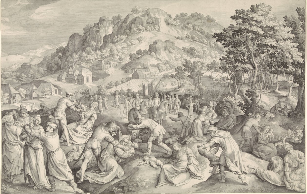 Betlehemi csecsemőgyilkosság alkotó: Nicolaes de Bruyn