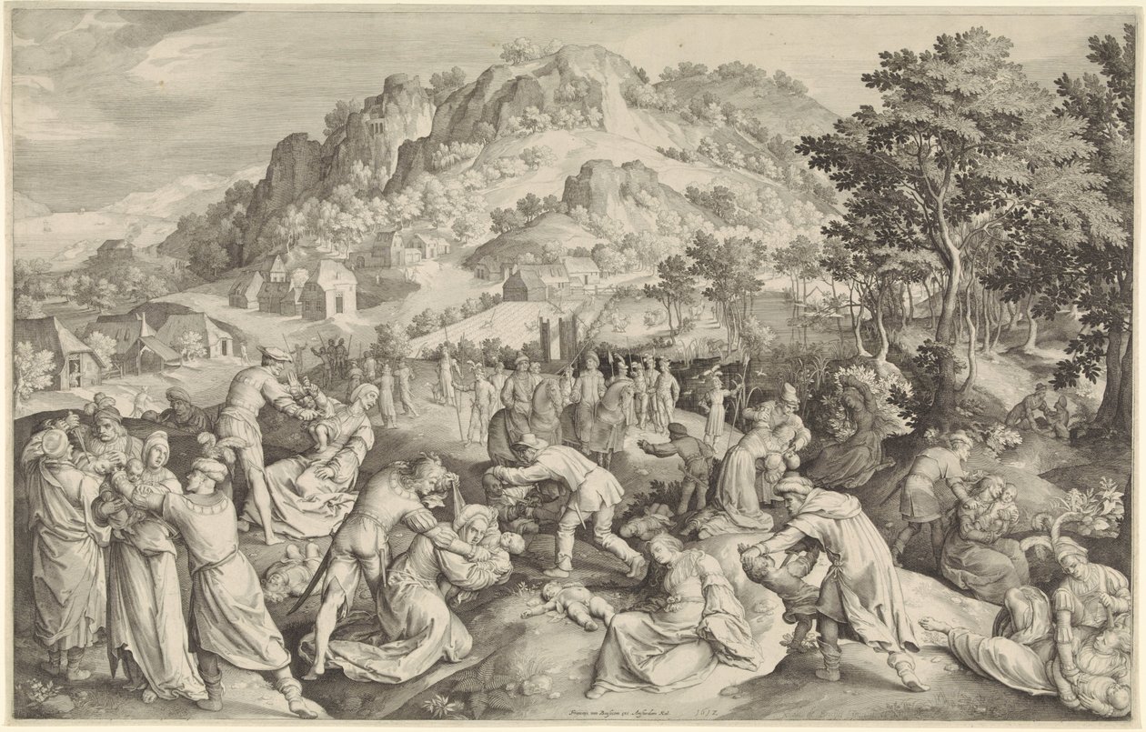 Betlehemi csecsemőgyilkosság alkotó: Nicolaes de Bruyn