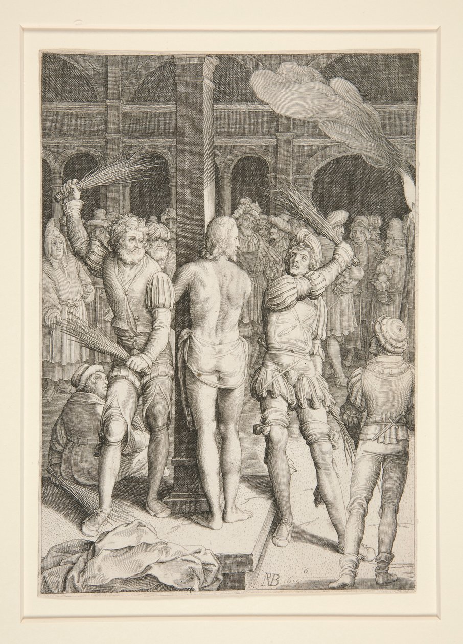 The Flagellation (Passion Series) alkotó: Nicolaes de Bruyn
