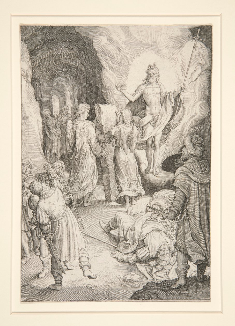 A feltámadás (Passion sorozat) alkotó: Nicolaes de Bruyn