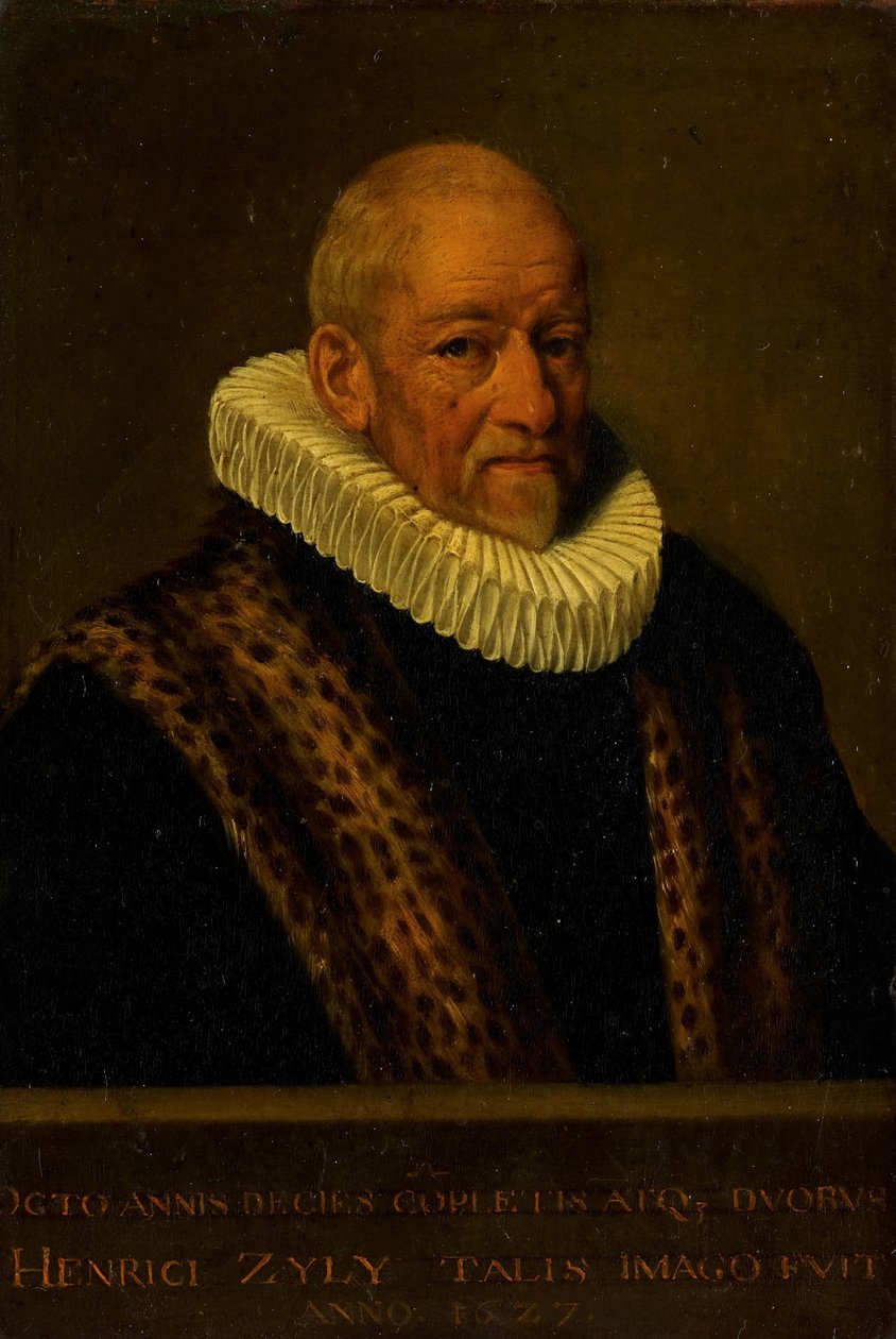 Henricus van Zijl (1545-1627) portréja alkotó: Nicolaes van Borculo