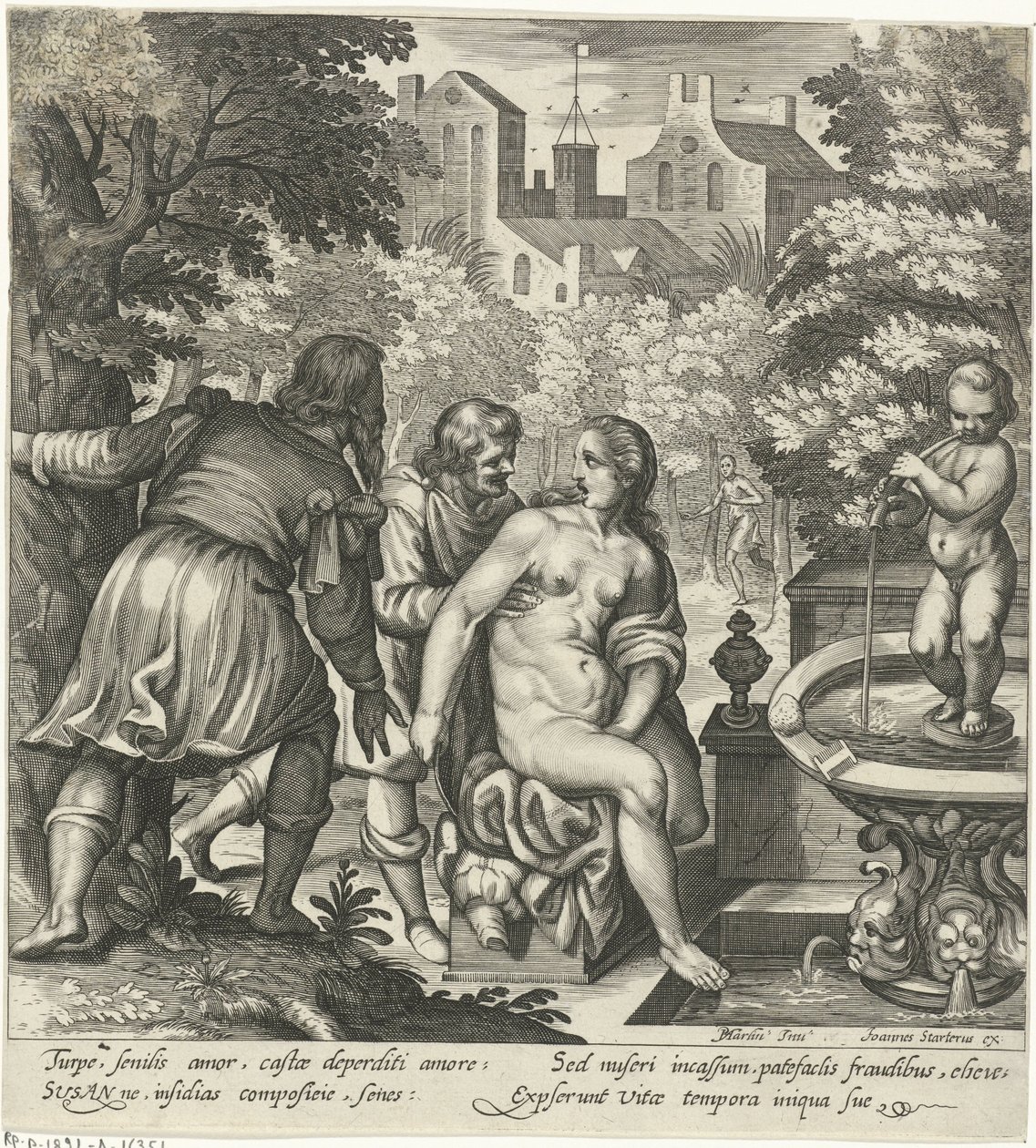 Susanna és a vének alkotó: Nicolaes van Geelkercken