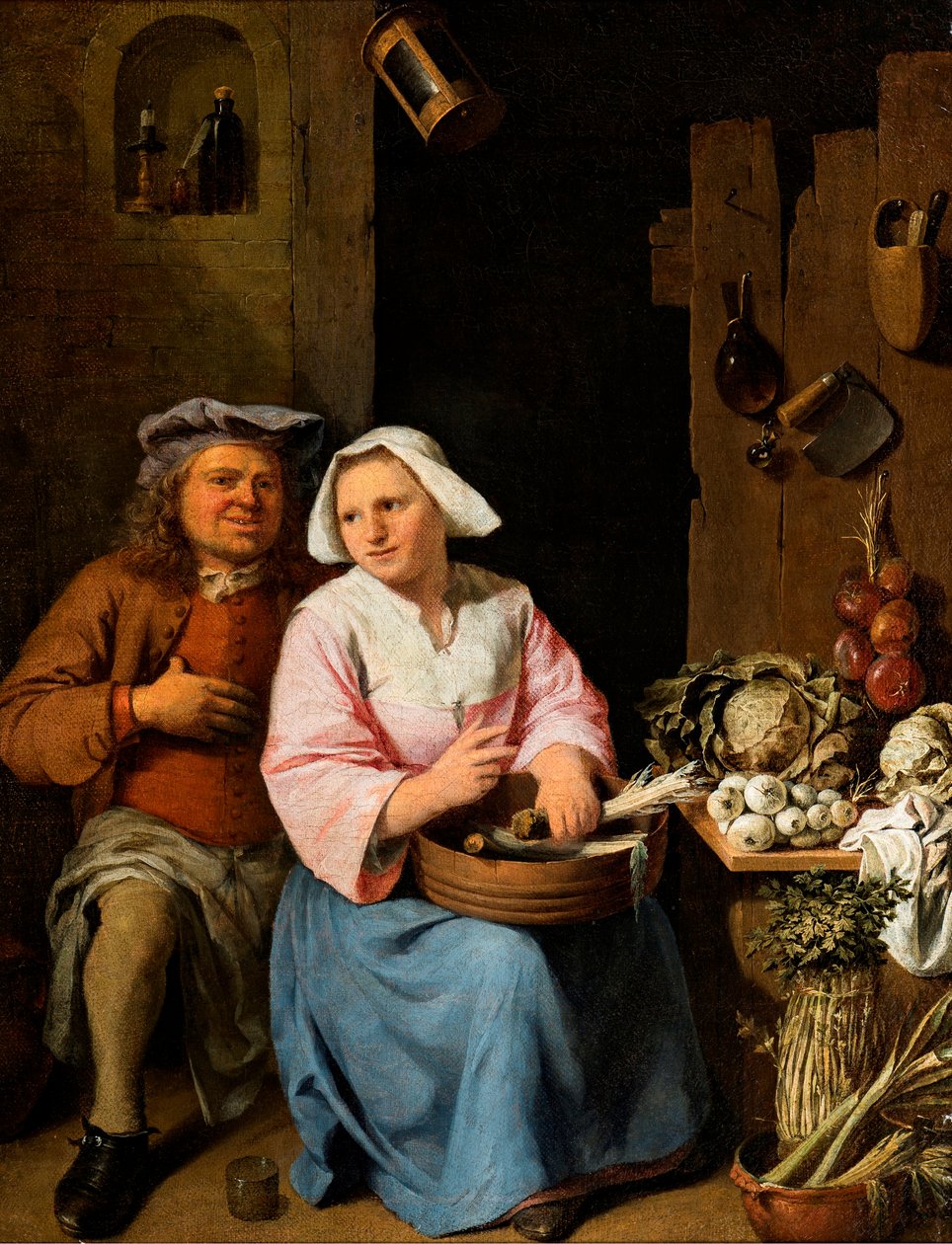 Szerelmi nyilatkozat, 1706. alkotó: Nicolaes van Haeften