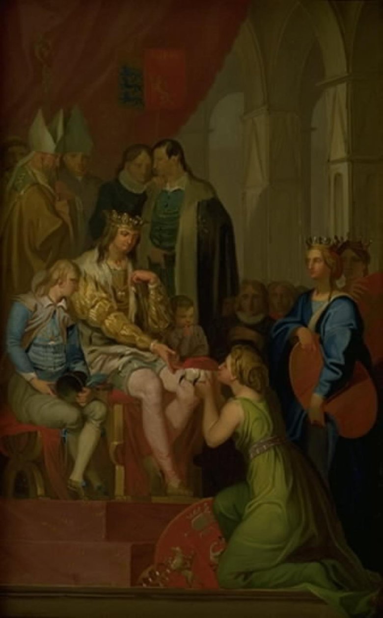 I. Keresztény Holstein tartományt hercegi állammá emeli 1460-ban alkotó: Nicolai Abildgaard