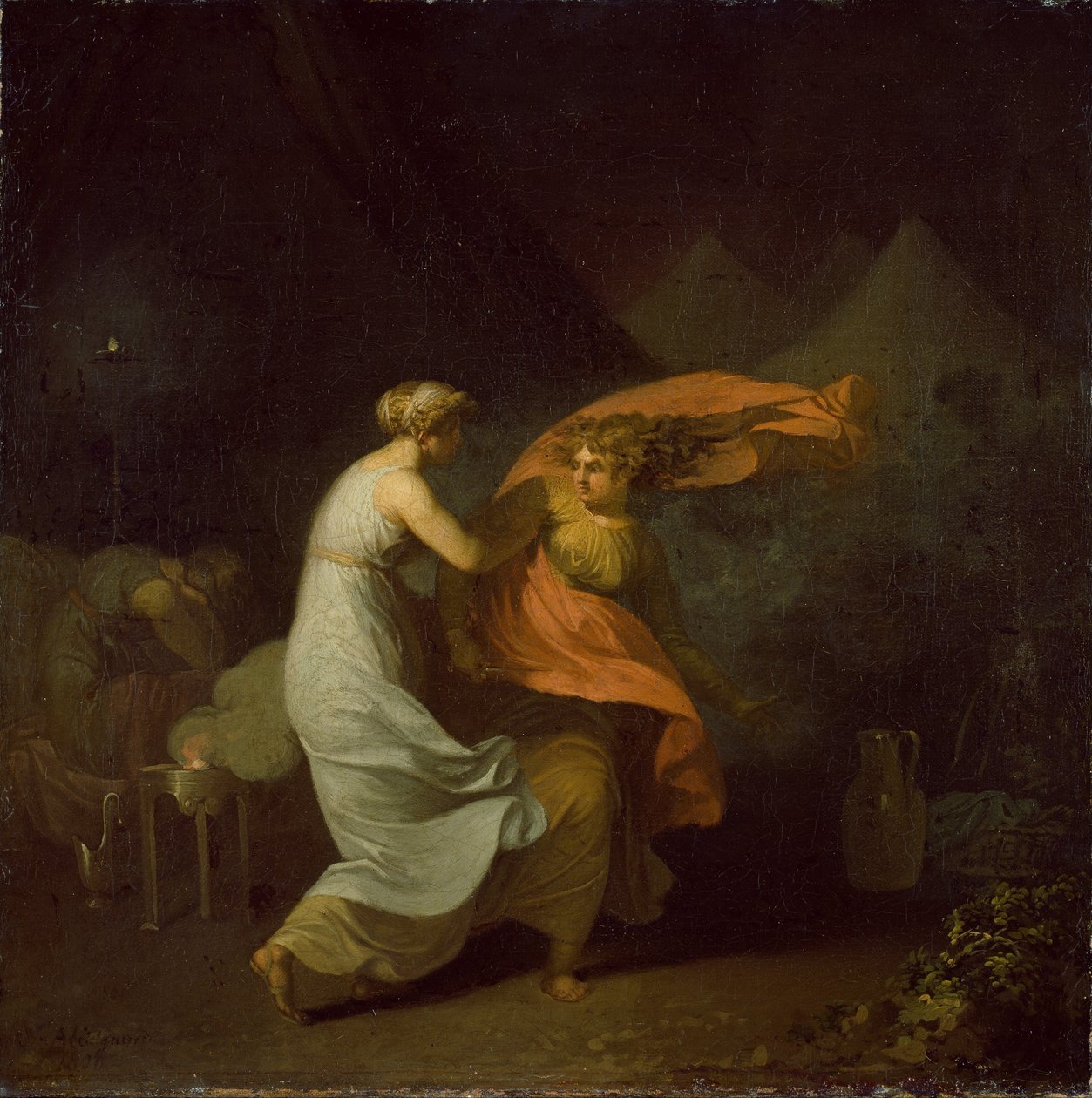 Julia és Fulvia alkotó: Nicolai Abildgaard