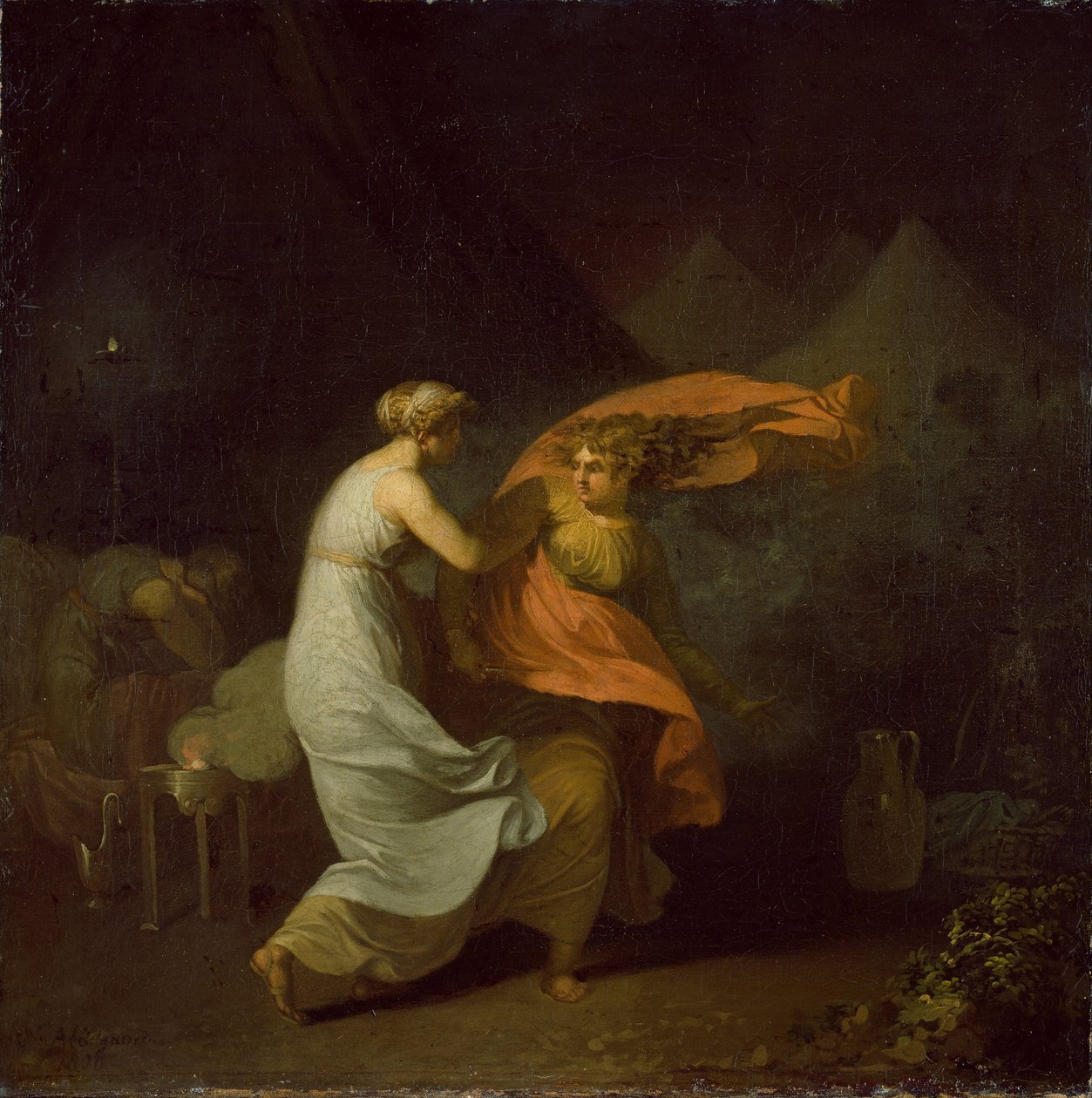 Julia és Fulvia alkotó: Nicolai Abraham Abildgaard