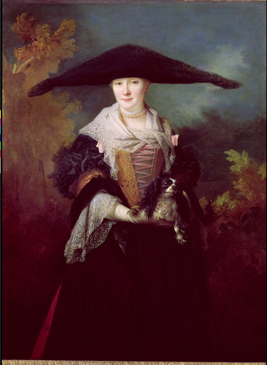 La Belle Strasbourgeoise, valószínűleg a művész nővére, Marie-Elizabeth esküvői portréja, 1703 alkotó: Nicolas de Largillière