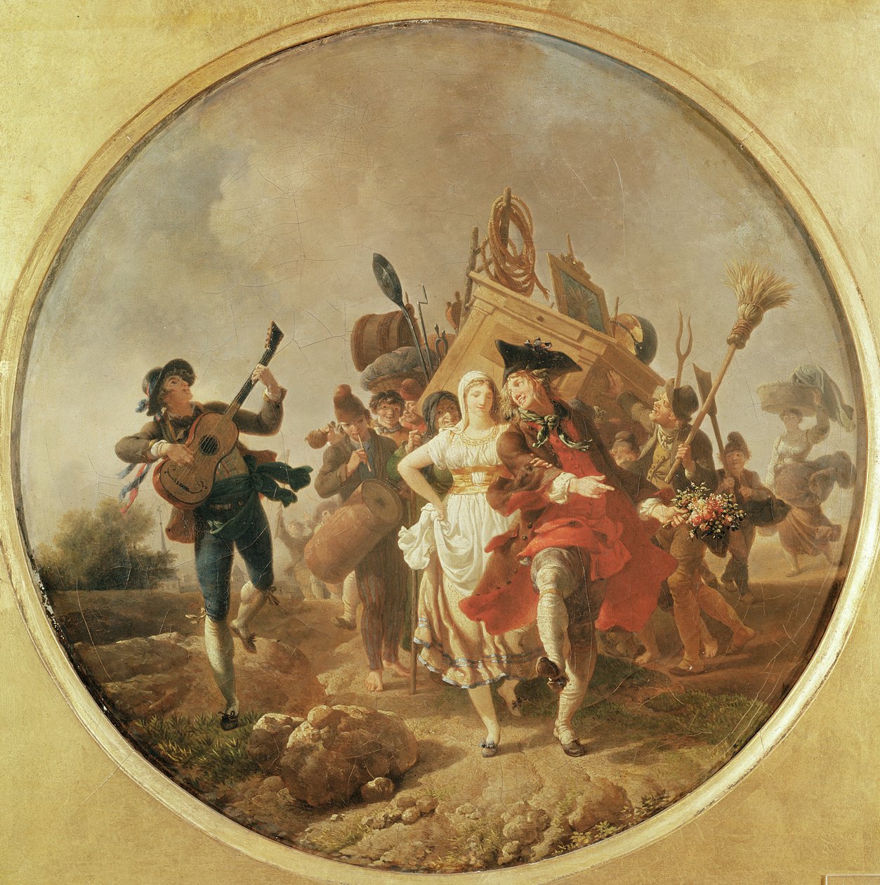 Vissza az esküvőről alkotó: Nicolas Antoine Taunay