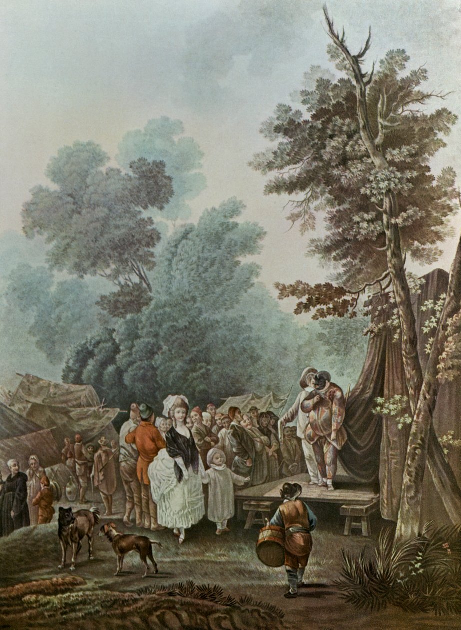 A falusi vásár alkotó: Nicolas Antoine Taunay
