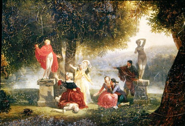 A szerelem szobra alkotó: Nicolas Antoine Taunay