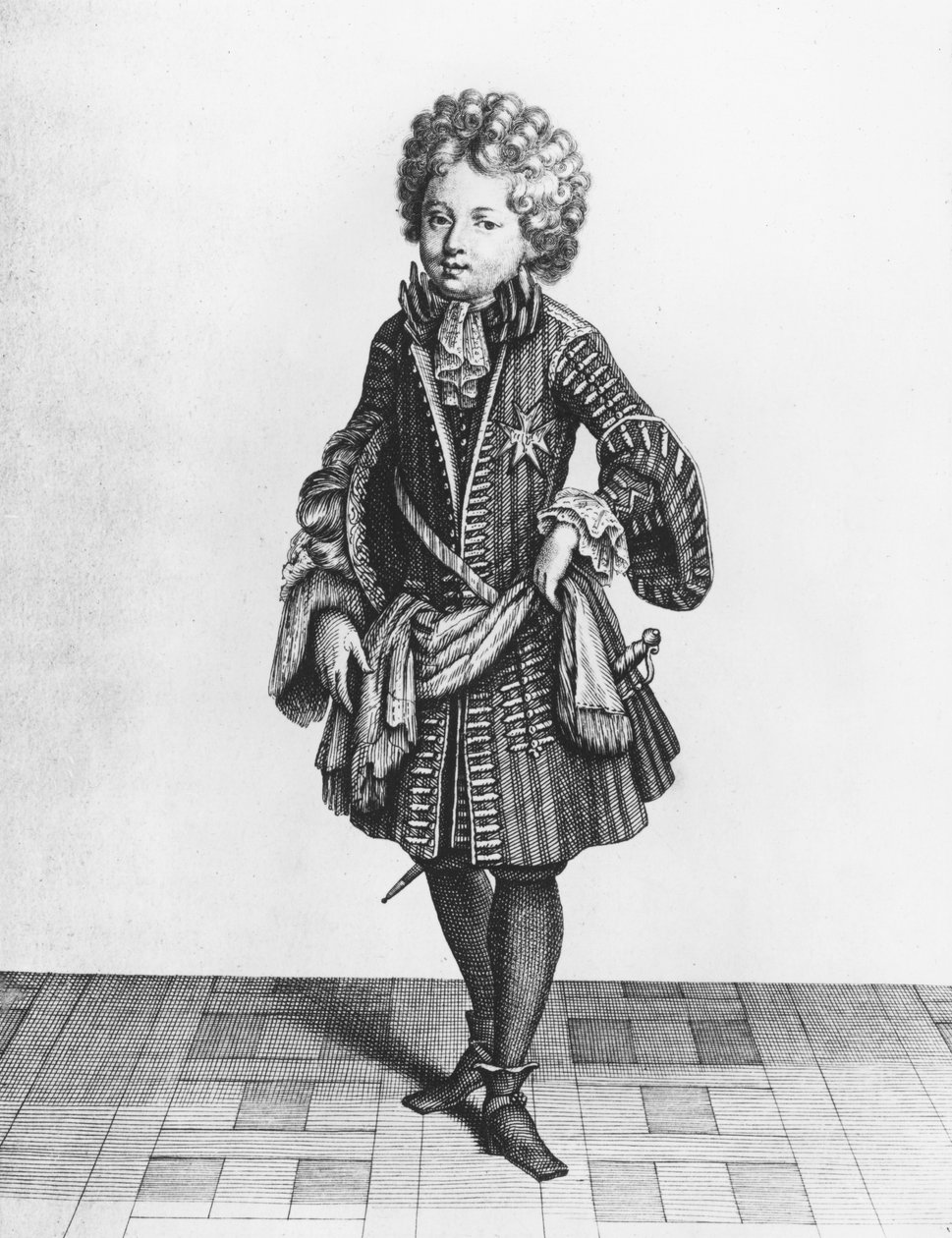 Lajos, Burgundia hercege alkotó: Nicolas Arnoult