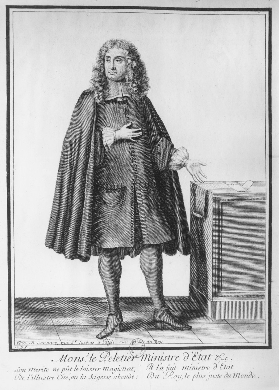Claude Le Peletier alkotó: Nicolas Bonnart