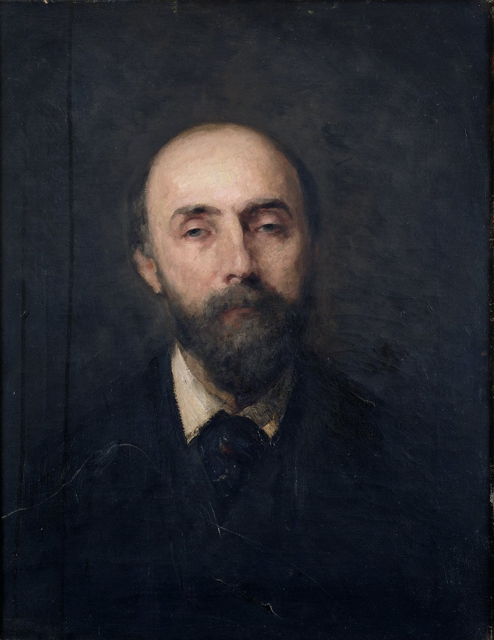 Georges de Bellio (1828-94) portréja 1877 körül alkotó: Nicolae Grigorescu