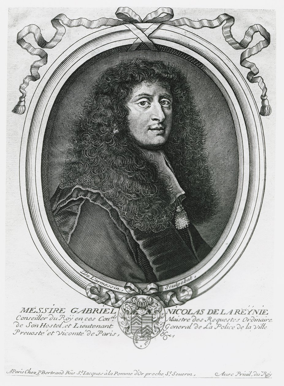 Gabriel Nicolas de la Reynie alkotó: Nicolas II de Larmessin