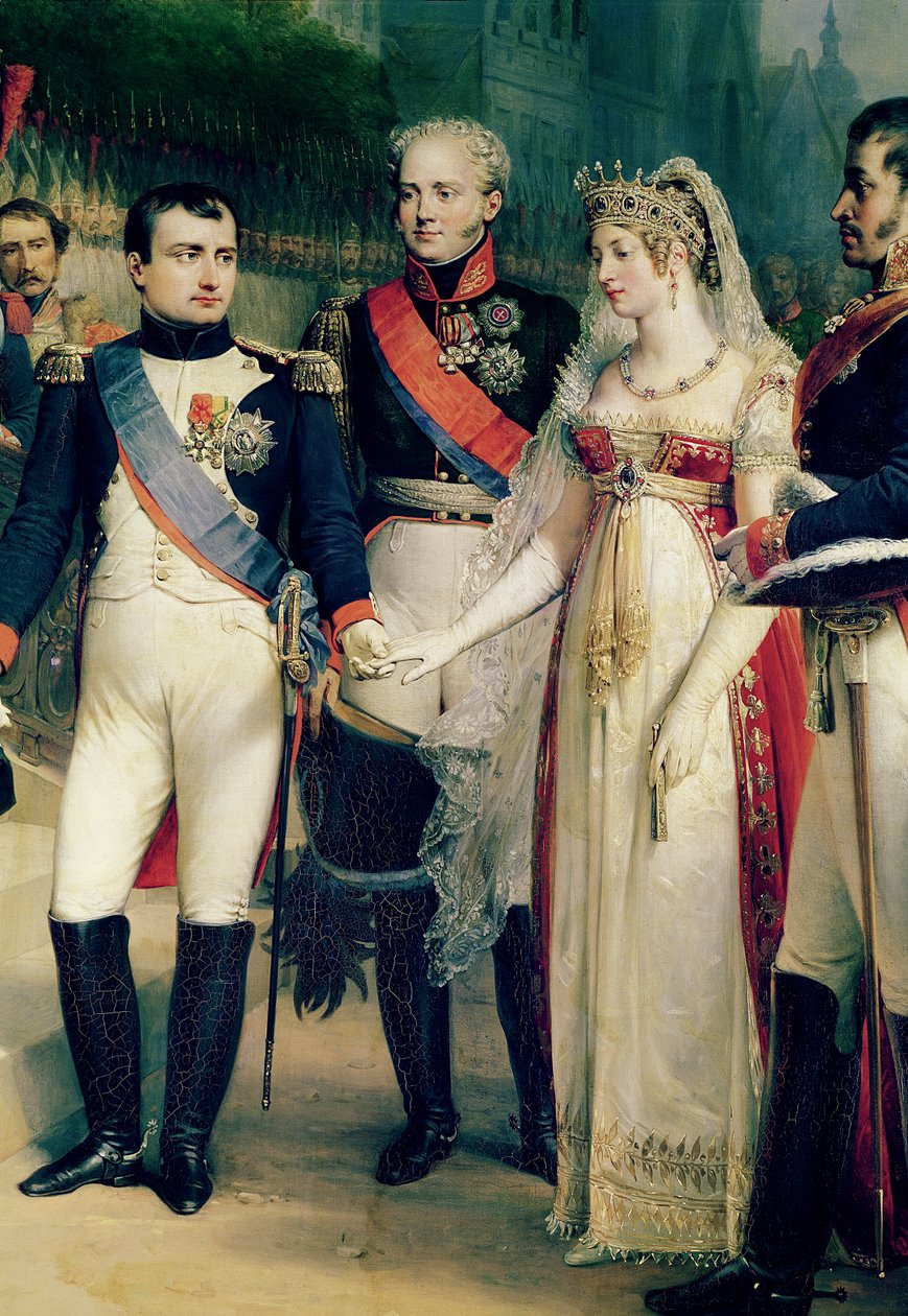 Bonaparte Napóleon (1769-1821) Lajos porosz királynő (1776-1810) fogadása Tilsitben, 1807. július 6-án, 1837. (105904. részlet) alkotó: Nicolas Louis Francois Gosse