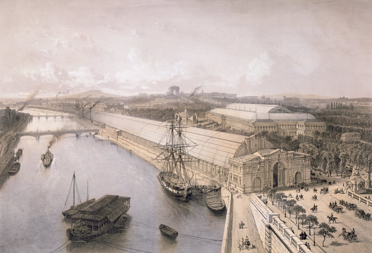 Az 1855-ös párizsi kiállításra épített Palais de l