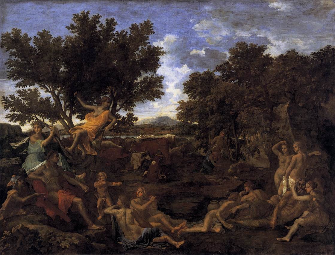 Apollo és Daphne alkotó: Nicolas Poussin