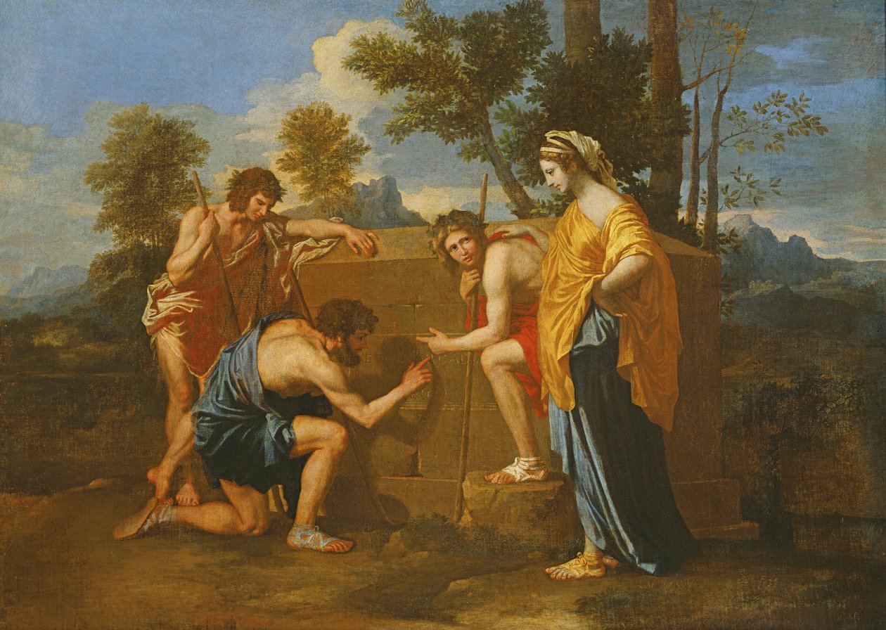 Árkádiai juhászok alkotó: Nicolas Poussin