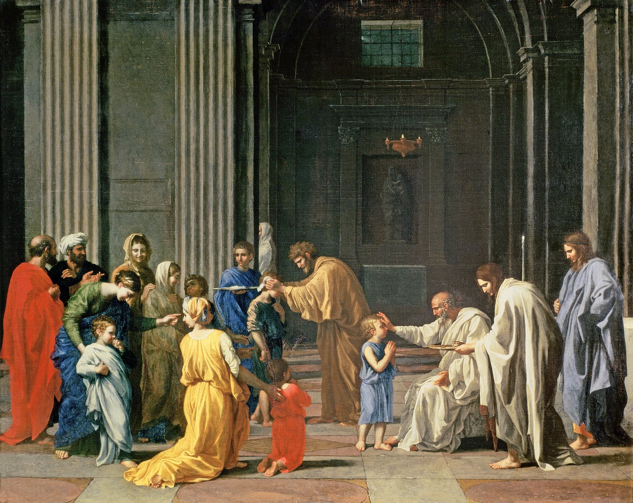 Megerősítés, 1638 körül alkotó: Nicolas Poussin