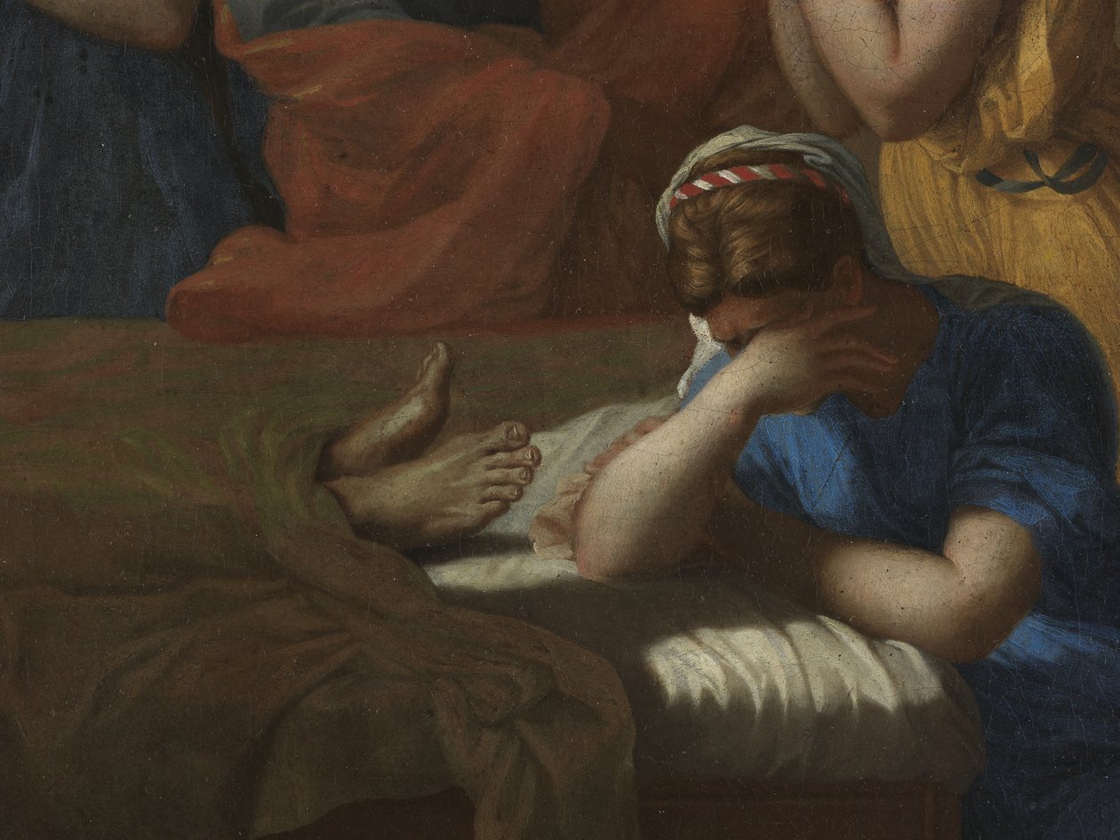 Extreme Unction, a hét szentségből, 1638-40 alkotó: Nicolas Poussin