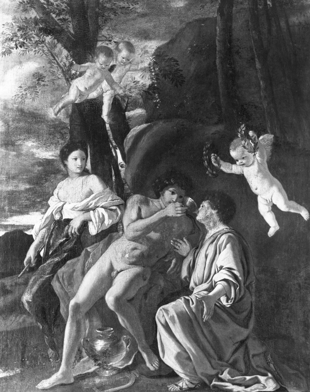 Az Anacreon inspirációja alkotó: Nicolas Poussin