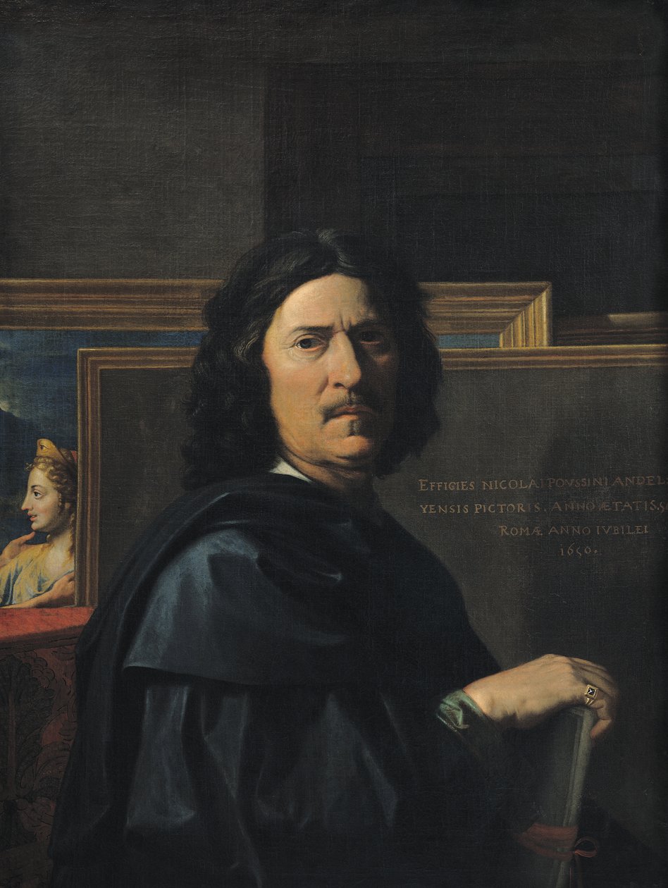 A művész portréja, 1650 alkotó: Nicolas Poussin