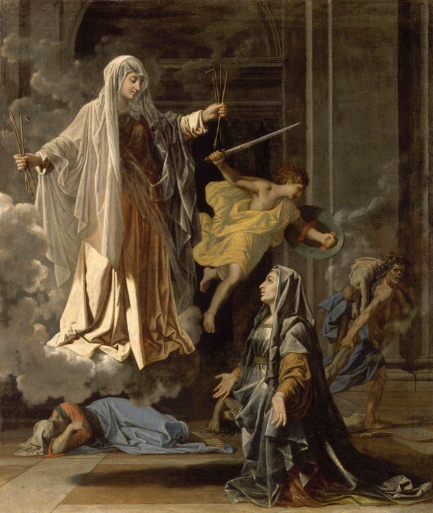 Romaine Louvre alkotó: Nicolas Poussin