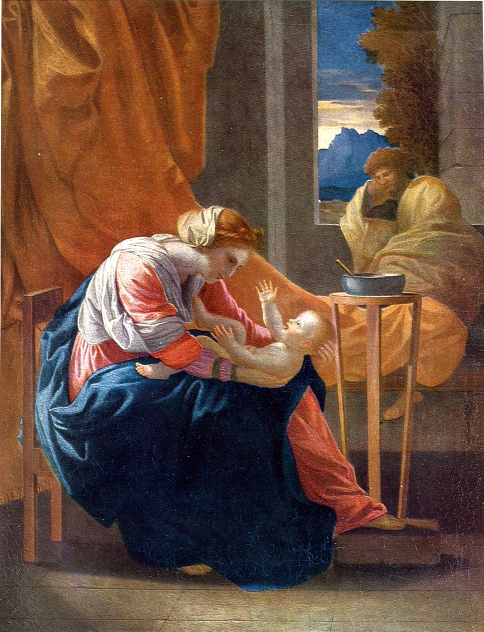 Szent Család alkotó: Nicolas Poussin