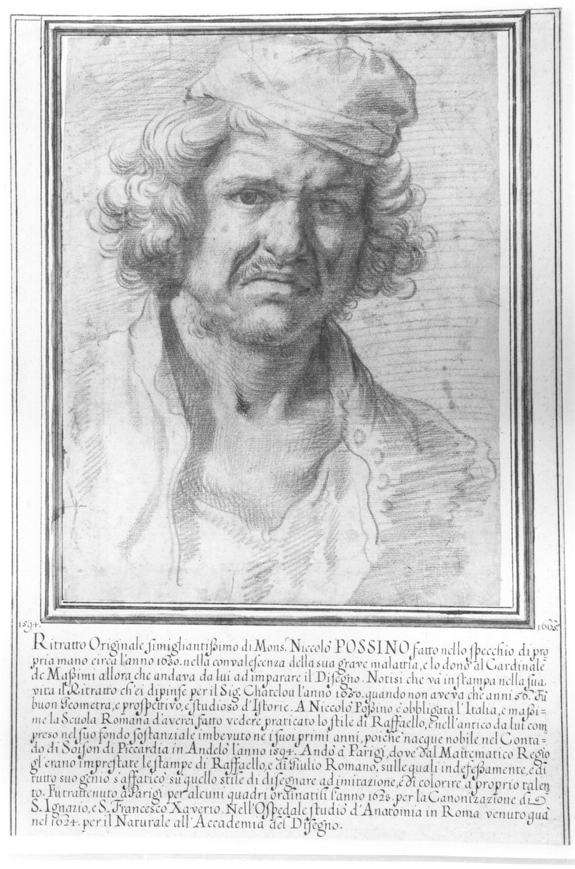 Önarckép alkotó: Nicolas Poussin