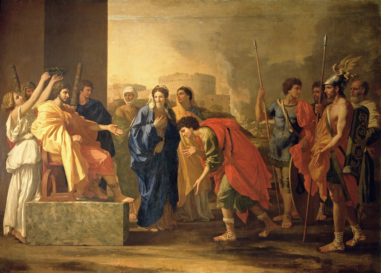 Scipio kontinenciája, 1640 alkotó: Nicolas Poussin