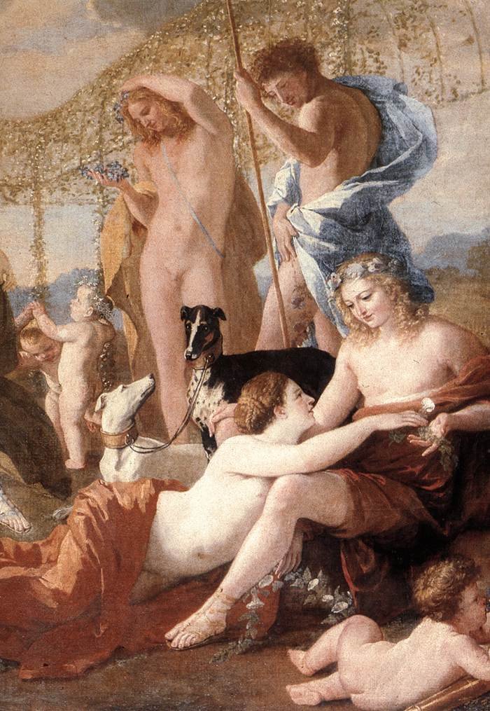 A Flóra birodalma (részlet) alkotó: Nicolas Poussin
