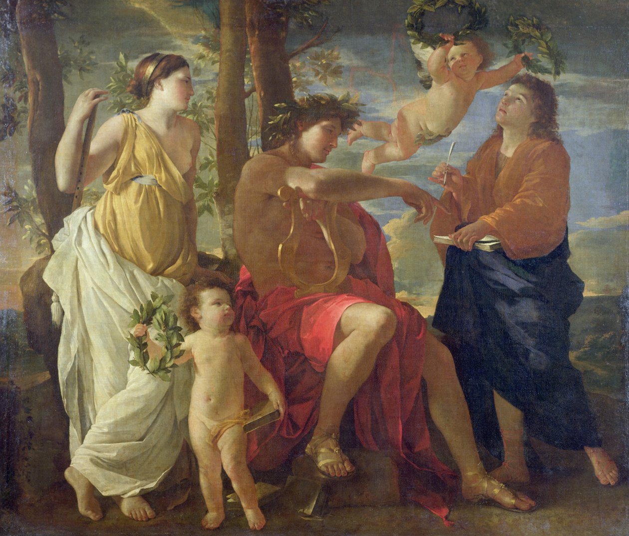 A költő ihlete alkotó: Nicolas Poussin