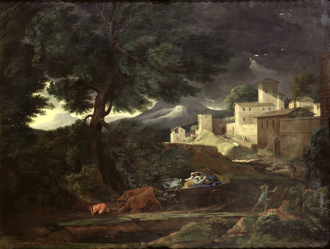 A vihar alkotó: Nicolas Poussin