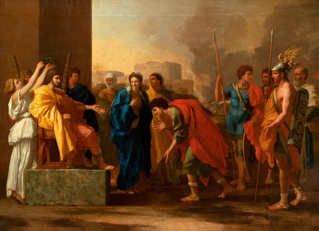 Scipio kontinenciája alkotó: Nicolas Poussin