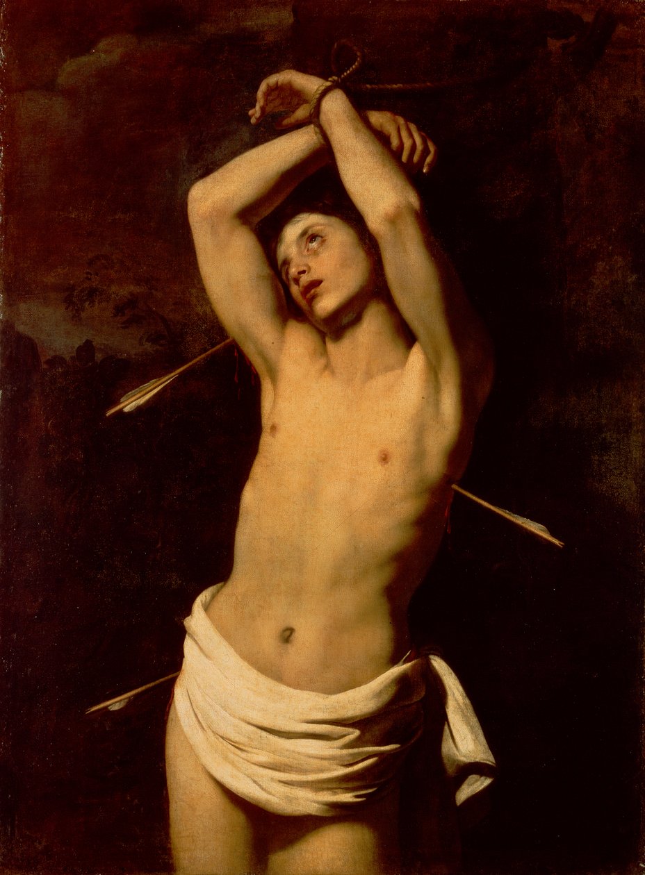 Szent Sebastian alkotó: Nicolas Regnier